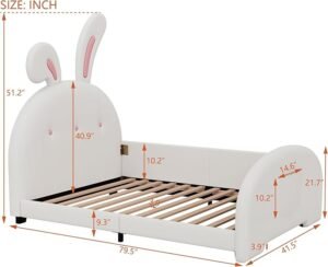 Soft Play Bed With Rabbit-Shape