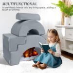 Baby Couch with Slide & Stair