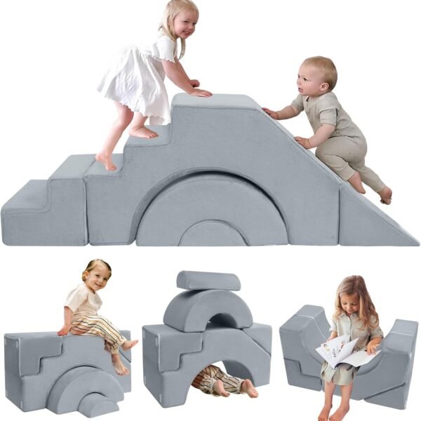 Baby Couch with Slide & Stair