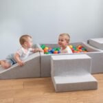 Foam Playground With Square Ball pit