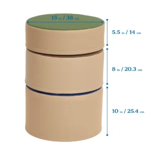 Kids Soft Zone Stump Stool Set