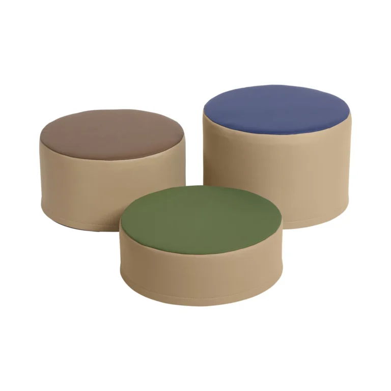Kids Soft Zone Stump Stool Set