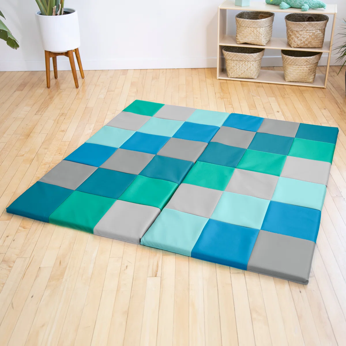 Kids Soft Patchwork Activity Mat