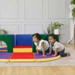 Kids Soft Zone Triple Tunnel Maze