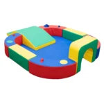Soft Play Playring with Tunnel and Slide