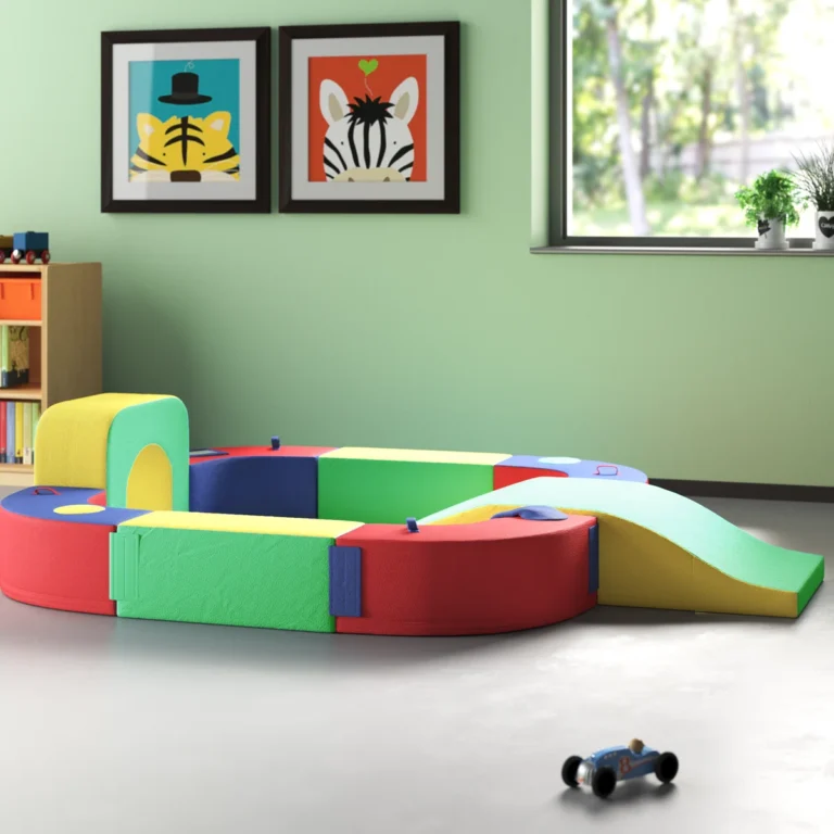 Soft Play Playring with Tunnel and Slide