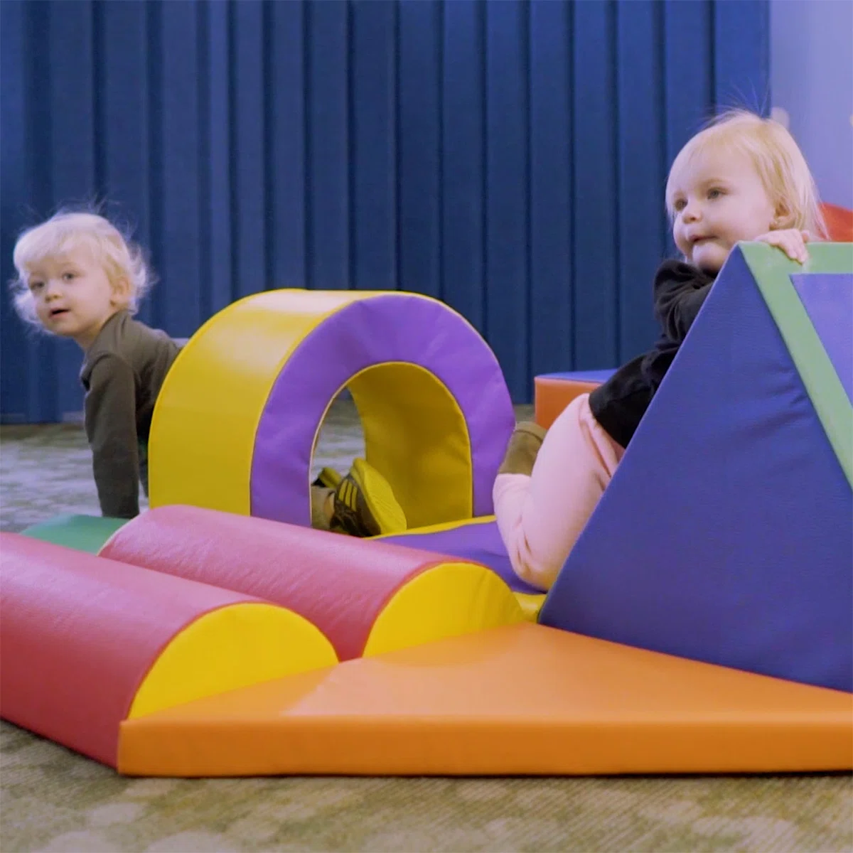 Soft Play Shape and Play Obstacle Course