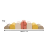 Multifunctional Soft Play Activity Blocks