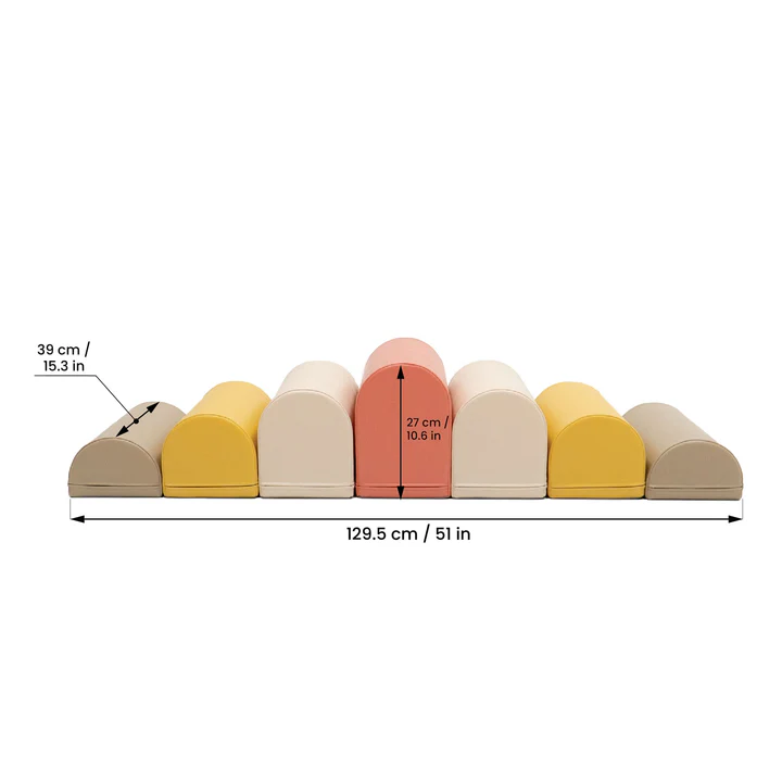 Multifunctional Soft Play Activity Blocks