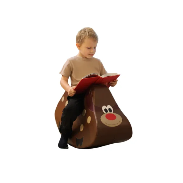 Soft Play Ride On Toy - Reindeer